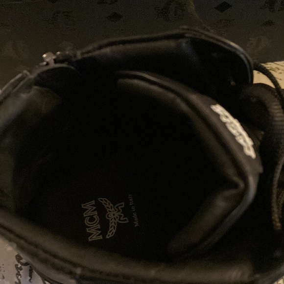 MCM High Top Sneakers/ leather main image 4
